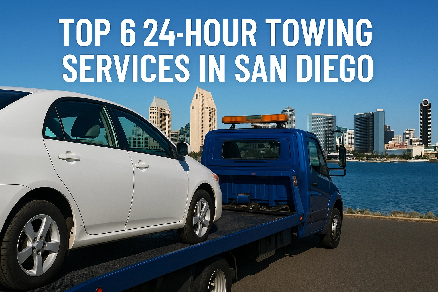 Top 6 24-Hour Towing Services in San Diego - LP Tire