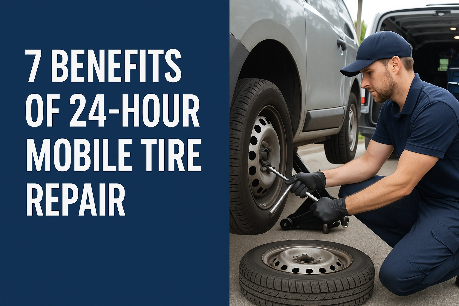 7 Benefits of 24-Hour Mobile Tire Repair - LP Tire
