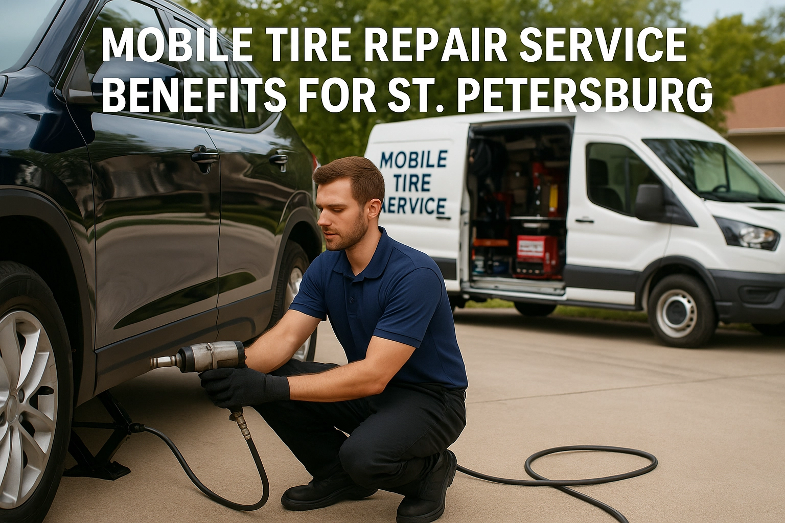 Mobile Tire Repair Service Benefits for St. Petersburg - LP Tire