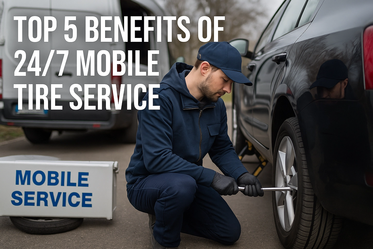 Top 5 Benefits of 24/7 Mobile Tire Service - LP Tire